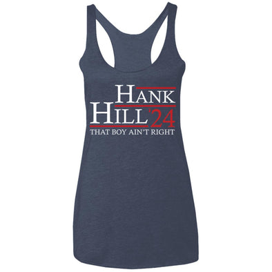 Hank Hill 2024 Ladies Racerback Tank
