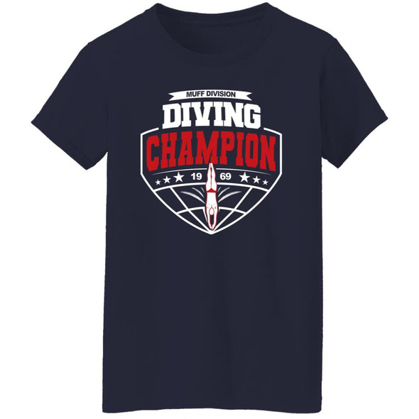 Muff Diving Champion Ladies Cotton Tee