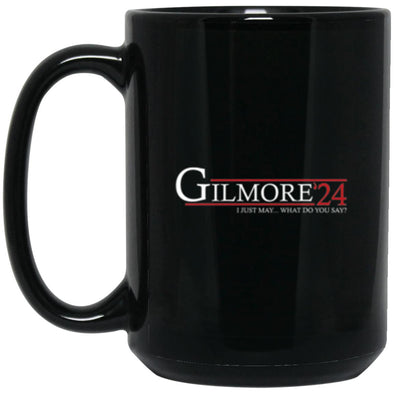 Gilmore 24 Black Mug 15oz (2-sided)