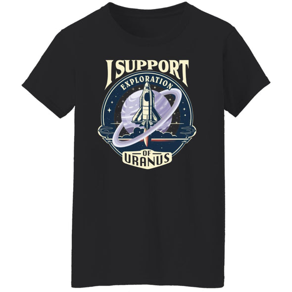 Exploration Of Uranus Ladies Cotton Tee