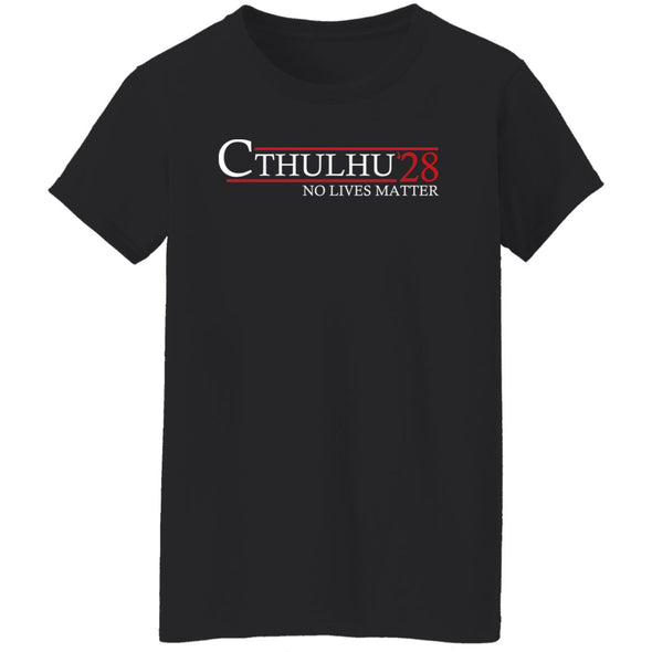 Cthulhu 28 Ladies Cotton Tee