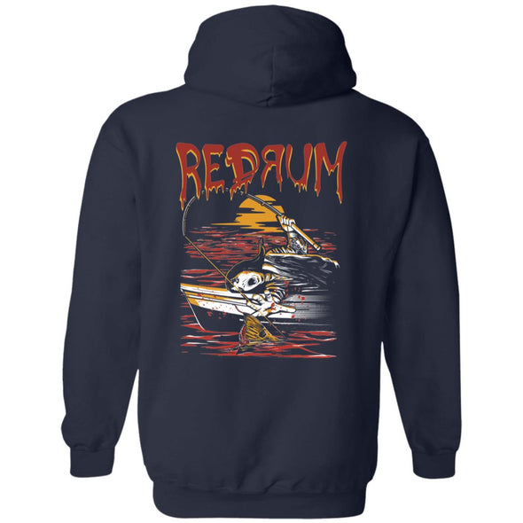 Red Drum (Back Print ) Hoodie