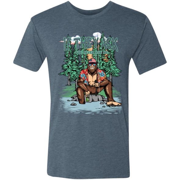 Bigfoot Fishing Premium Triblend Tee