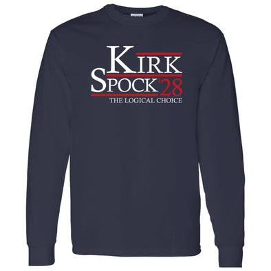 Kirk Spock 28 Long Sleeve