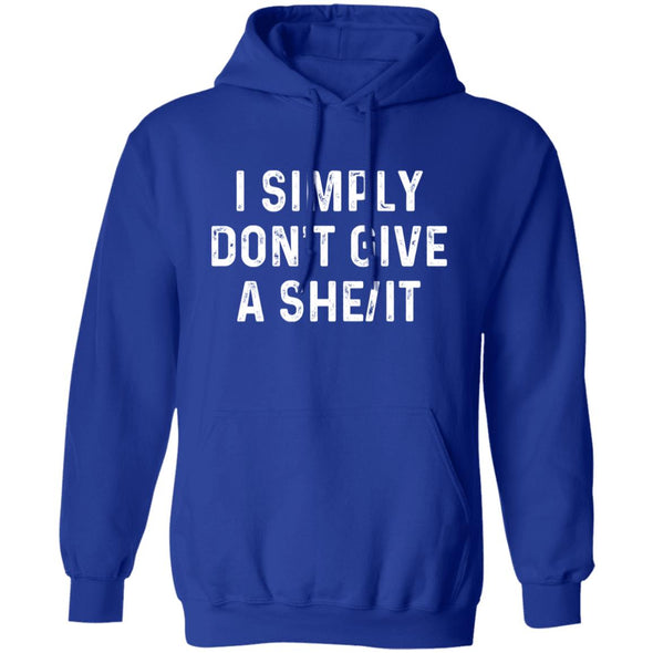 Don't Give A She/It Hoodie