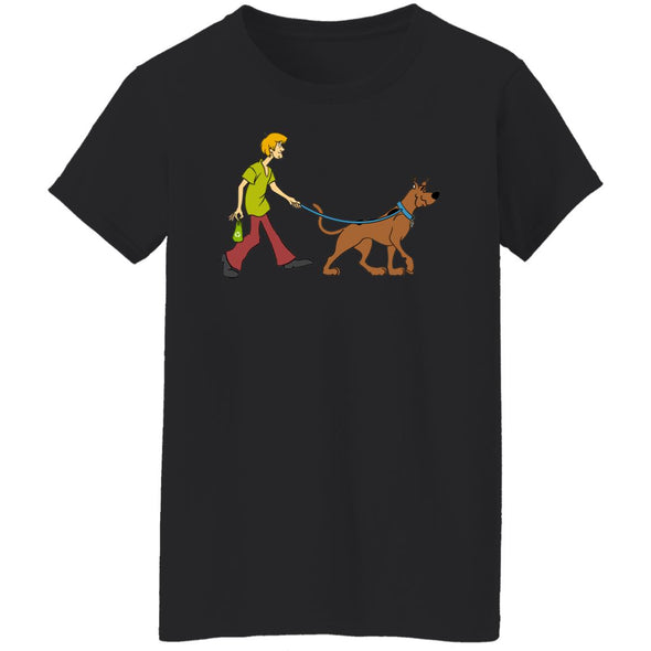 Scooby Doobie Poo Ladies Cotton Tee