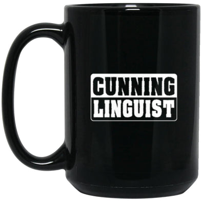 Cunnilingus Black Mug 15oz (2-sided)