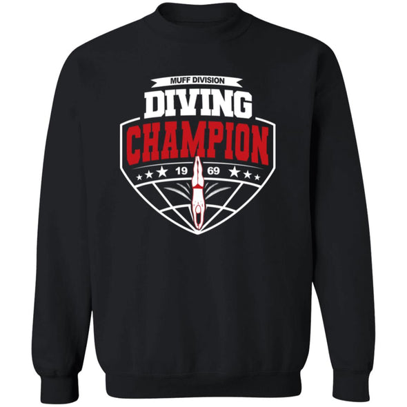 Muff Diving Champion Crewneck Sweatshirt