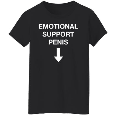 Emotional Support Penis Ladies Cotton Tee