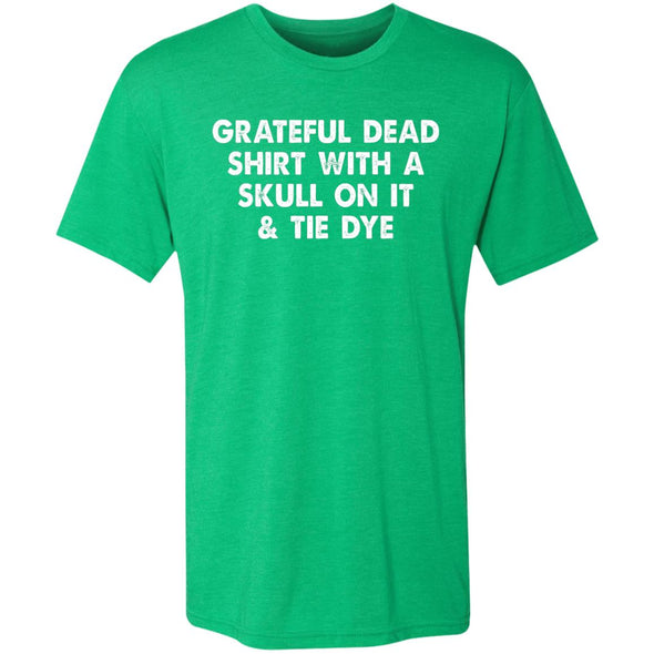 Grateful Dead Shirt Premium Triblend Tee