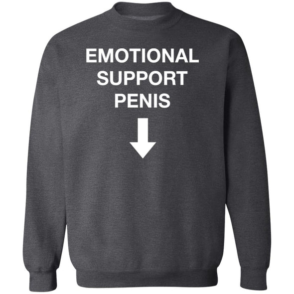 Emotional Support Penis Crewneck Sweatshirt