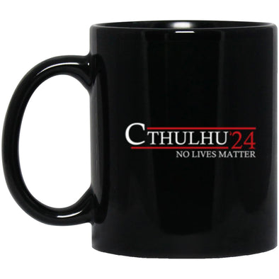 Cthulhu 24 Black Mug 11oz (2-sided)
