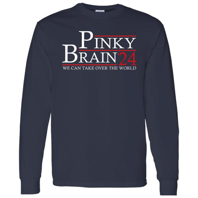 Pinky Brain 24 Long Sleeve