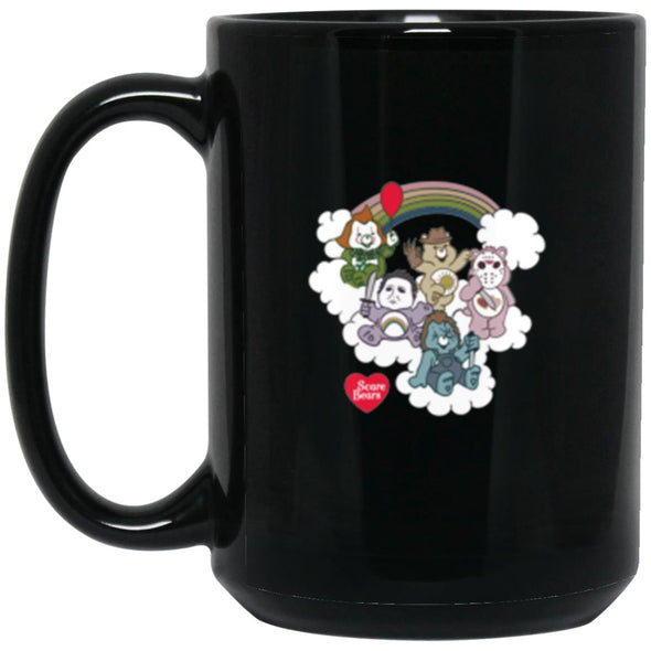 Scare Bears 15oz Black Mug