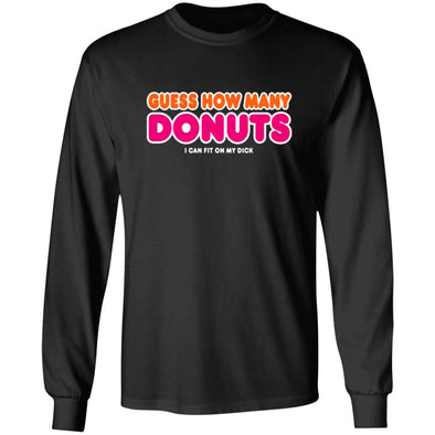 How Many Donuts? Heavy Long Sleeve