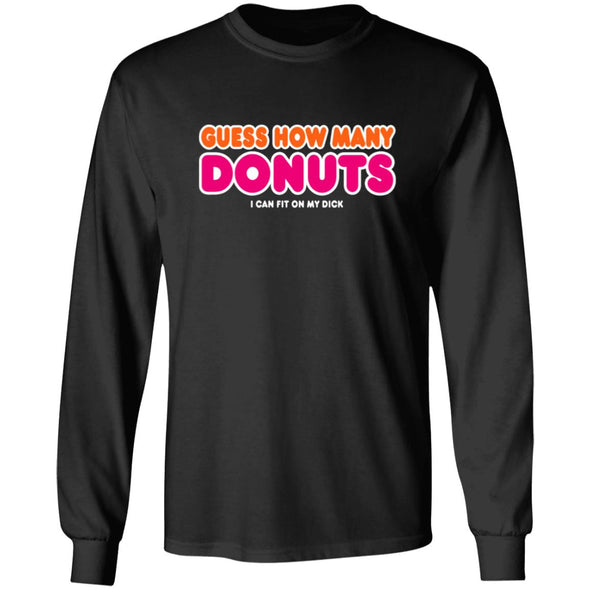 How Many Donuts? Long Sleeve
