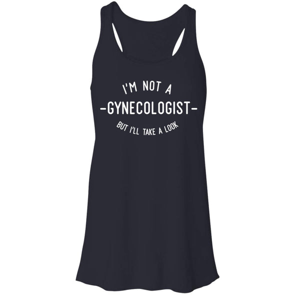 Gynecologist Flowy Racerback Tank