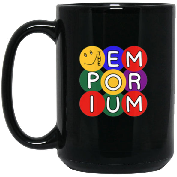 The Emporium 15oz Black Mug