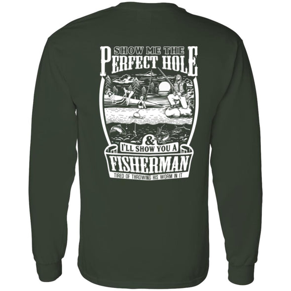 Perfect Fishing Hole Long Sleeve (BACK PRINT)