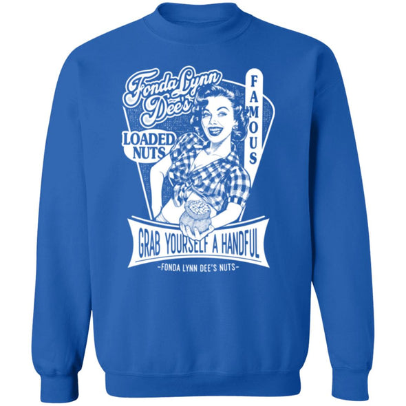 Fonda Lynn Dee's Nuts Crewneck Sweatshirt