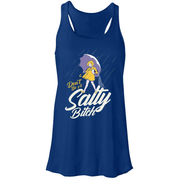 Salty Bitch Flowy Racerback Tank