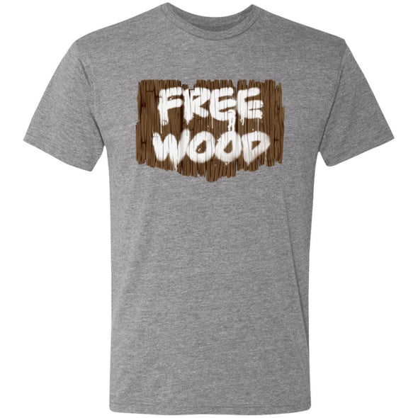 Free Wood Premium Triblend Tee