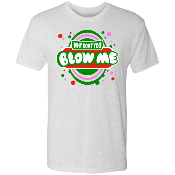 Blow Me Lollipop Premium Triblend Tee