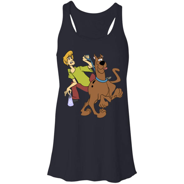 Scooby Doobie Doo Doo Flowy Racerback Tank