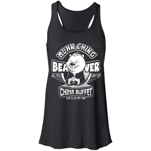 Muhn Ching Beaver Flowy Racerback Tank