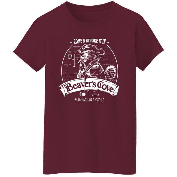 Beaver Cove Mini Golf Ladies Cotton Tee