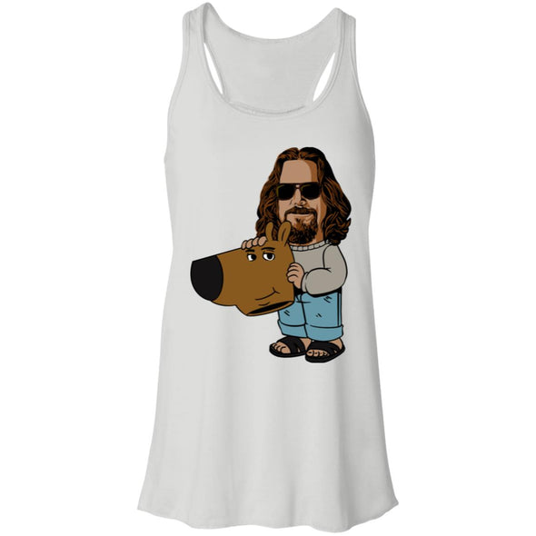 "Just A Chill Guy" Lebowski Flowy Racerback Tank