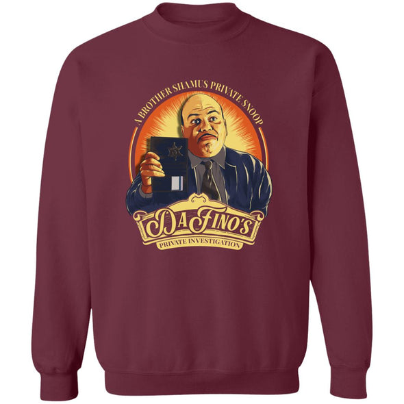 DaFino Investigation Crewneck Sweatshirt