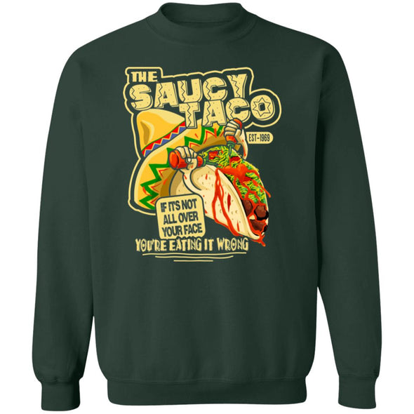 Saucy Taco Crewneck Sweatshirt