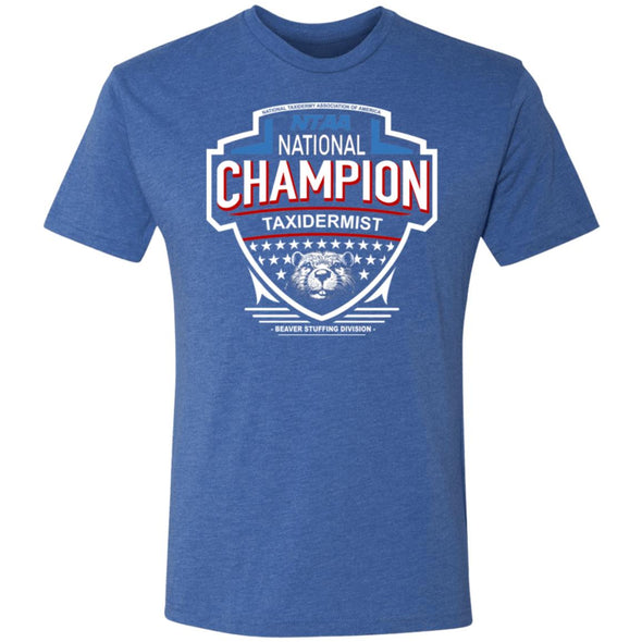 Beaver Stuffing Champ Premium Triblend Tee