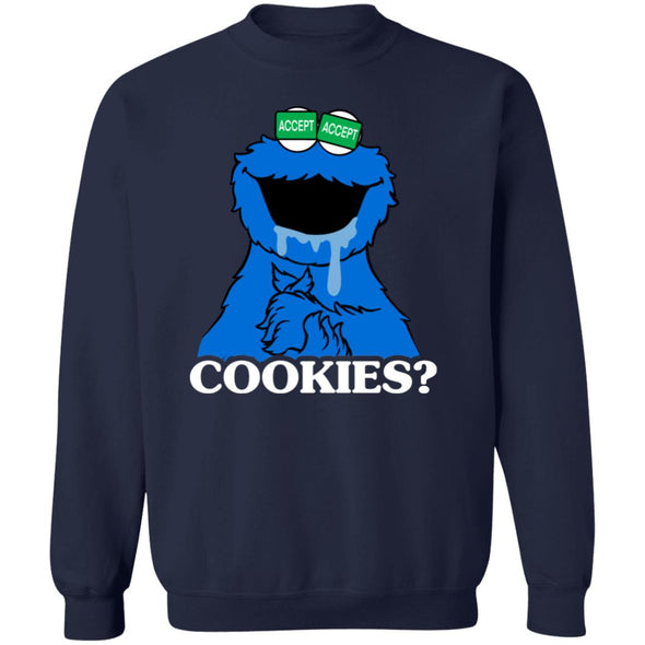 Accept Cookies Crewneck Sweatshirt