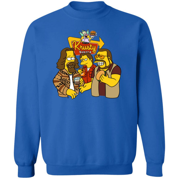 Near the Krusty Burger Crewneck Sweatshirt