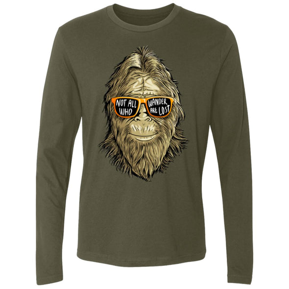 Bigfoot Wander Premium Long Sleeve