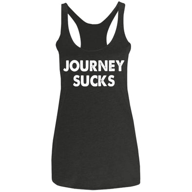 Journey Sucks Ladies Racerback Tank