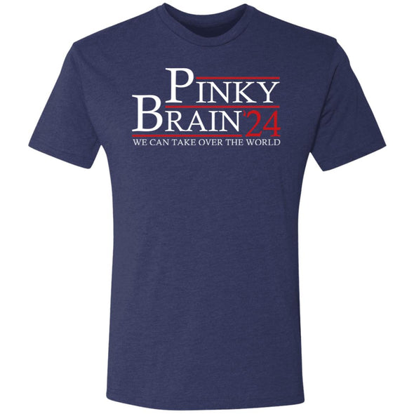 Pinky Brain 24 Premium Triblend Tee