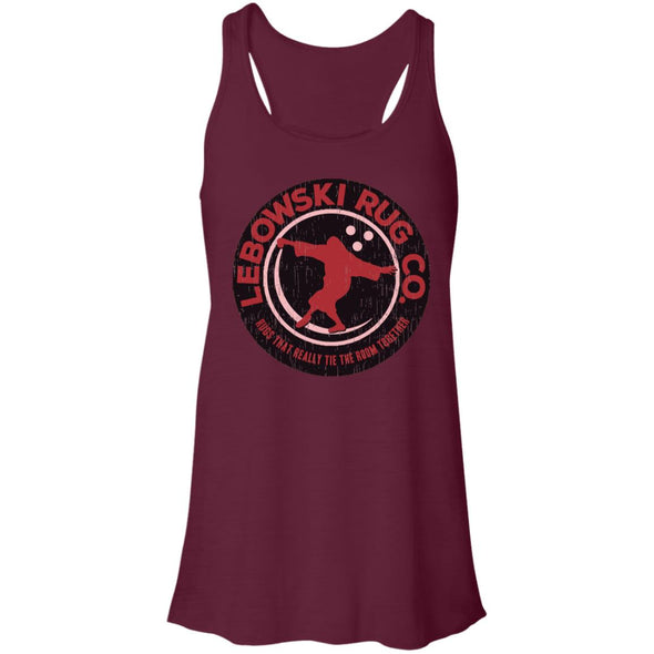 Lebowski Rug Co 2 Flowy Racerback Tank