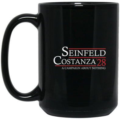 Seinfeld 28 Black Mug 15oz (2-sided)