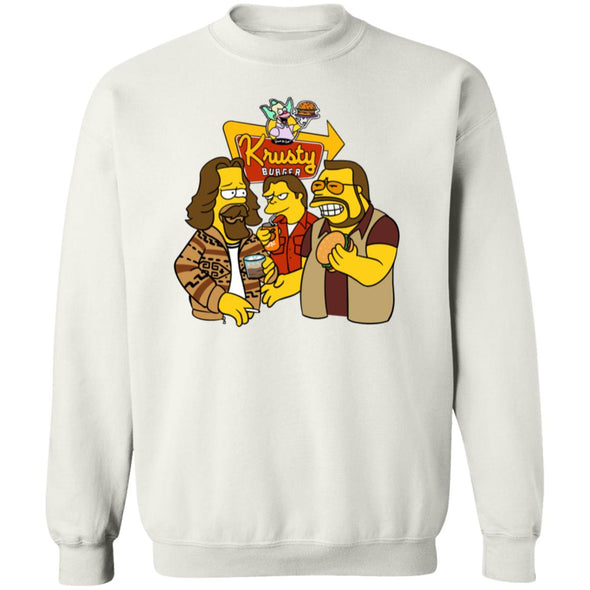 Near the Krusty Burger Crewneck Sweatshirt