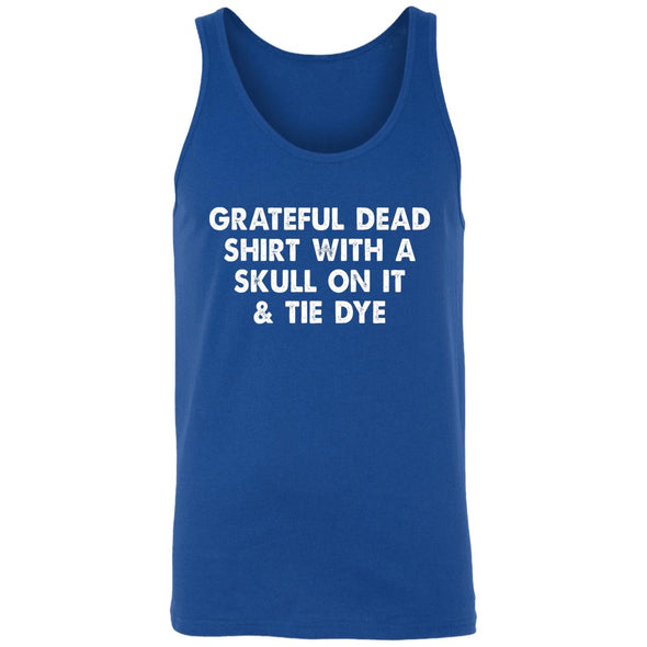 Grateful Dead Shirt Tank Top