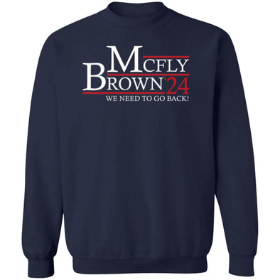 McFly Brown 24 Crewneck Sweatshirt