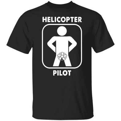 Helicopter Pilot Cotton Tee