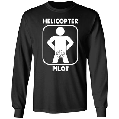 Helicopter Pilot Heavy Long Sleeve