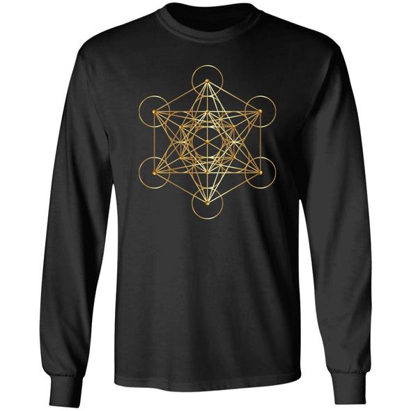 Metatron's Cube Heavy Long Sleeve