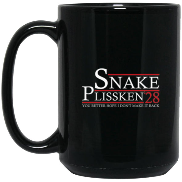 Snake Plissken 28 Black Mug 15oz (2-sided)