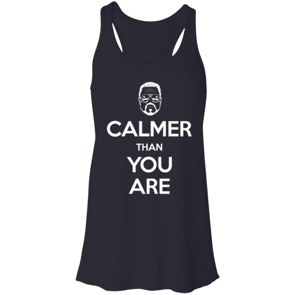 Keep Calmer Flowy Racerback Tank