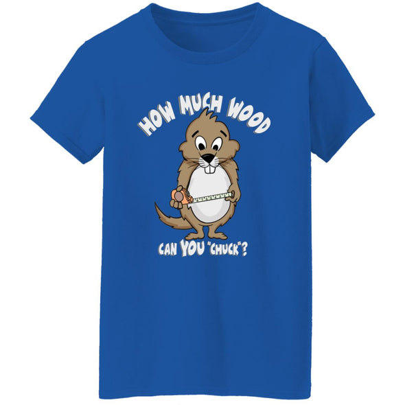 How Much Wood Ladies Cotton Tee